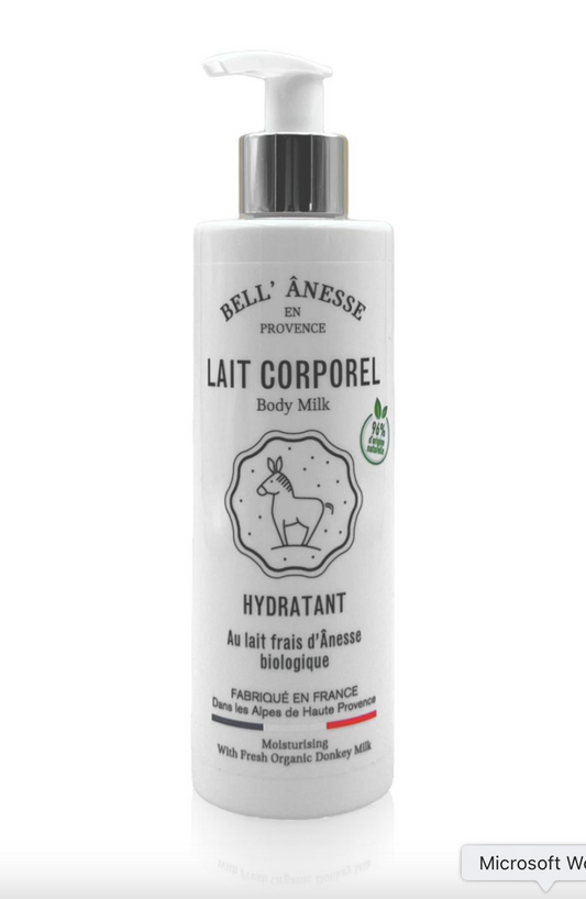 Hydrating Body Lotion with Organic Donkey Milk – 250ml
