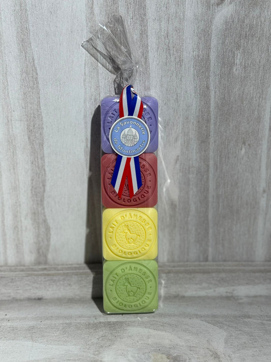 Pack of 4 Organic Donkey Milk Guest Soap